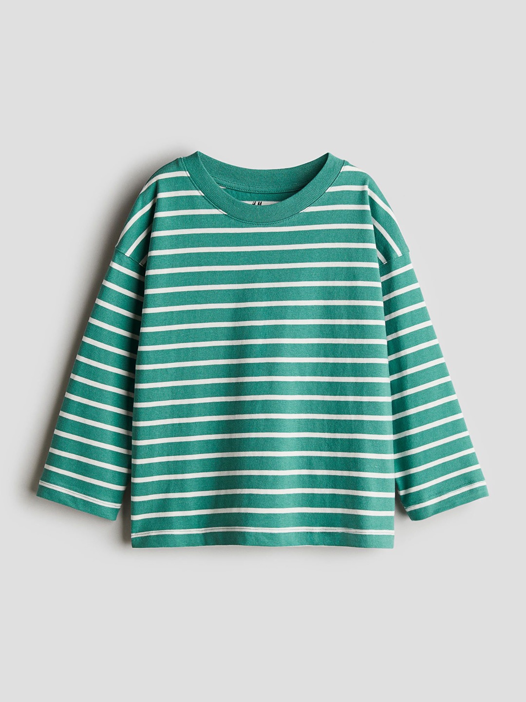 

H&M Long-Sleeved T-Shirt, Green