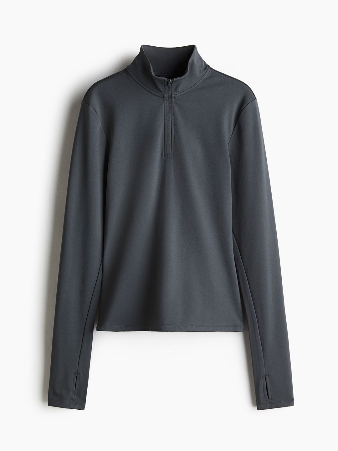 

H&M Sports Top In SoftMove, Grey