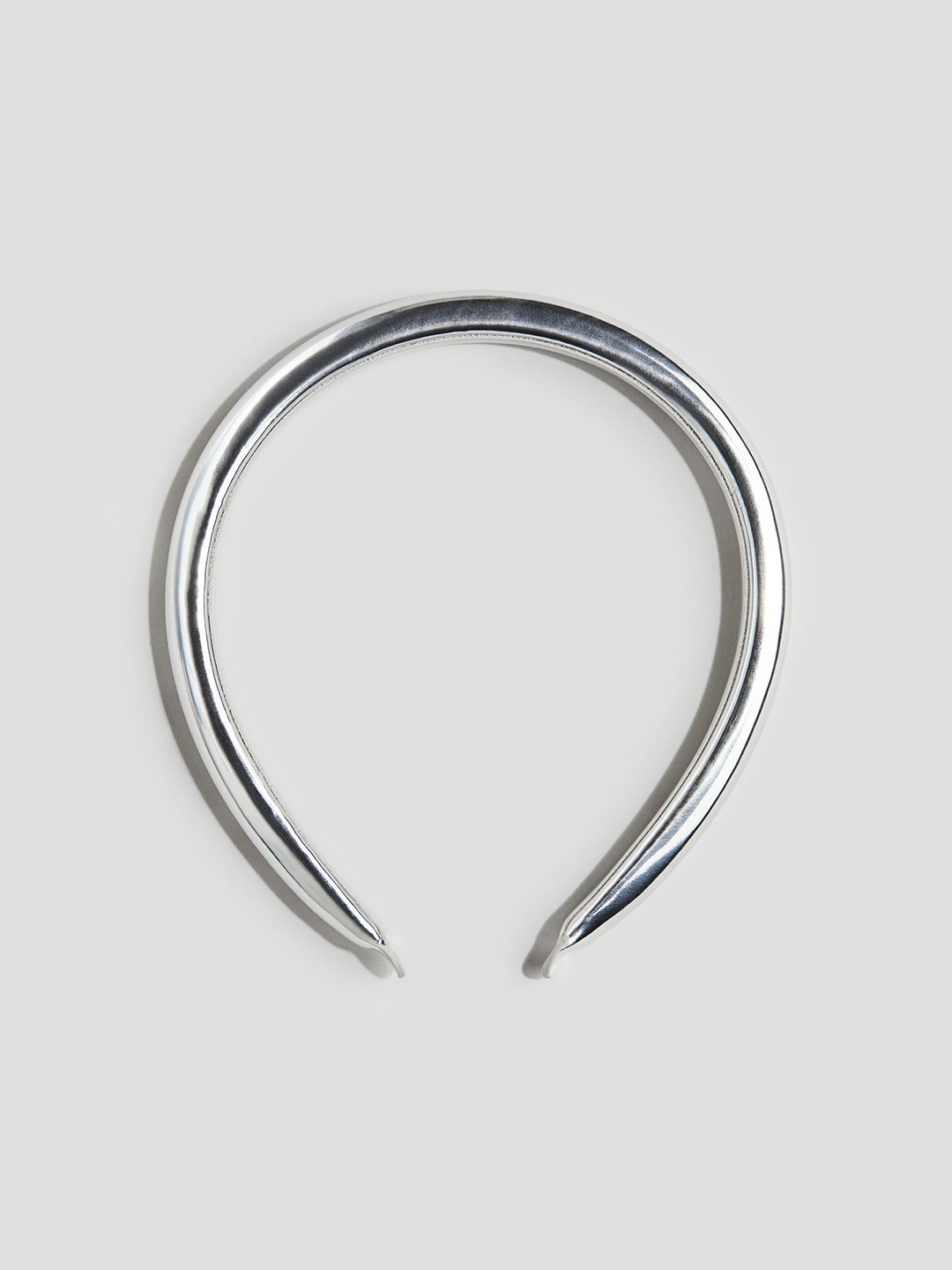 

H&M Girls Metallic-Coated Alice Band, Grey