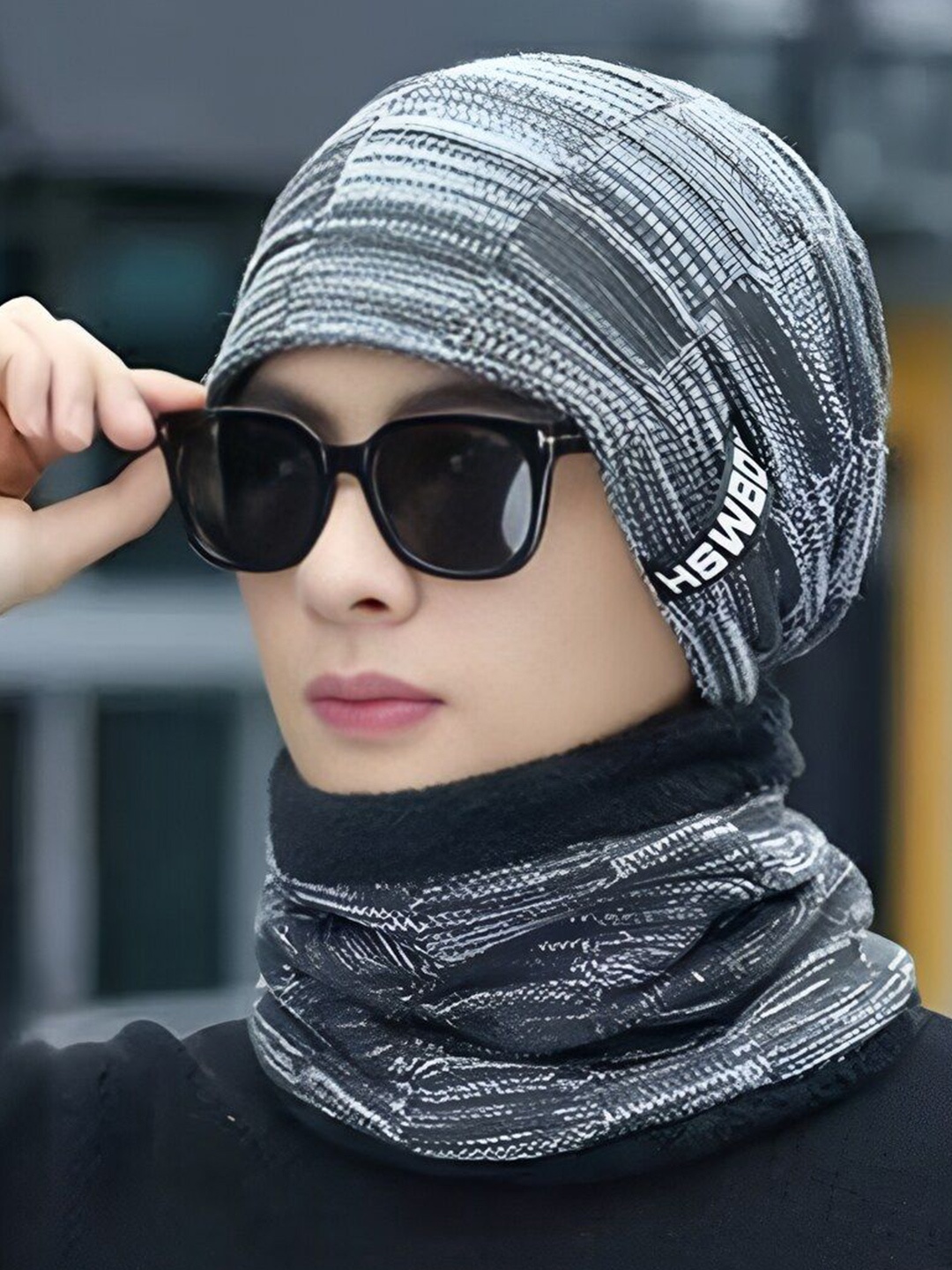 

SYGA Men Winter Balaclava, Grey