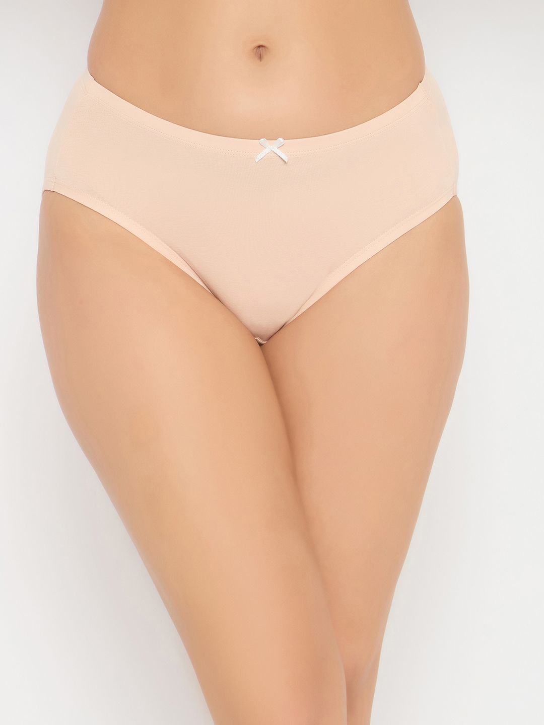 

Clovia Cotton Hipster Briefs PN3555C24S, Nude