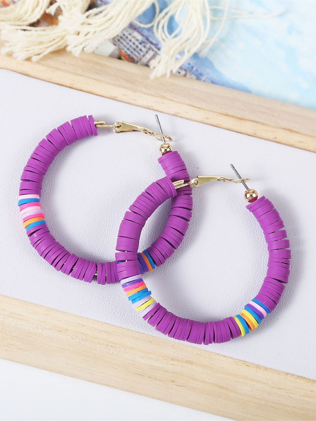 

StyleCast x Revolte Gold-Plated Circular Hoop Earrings
