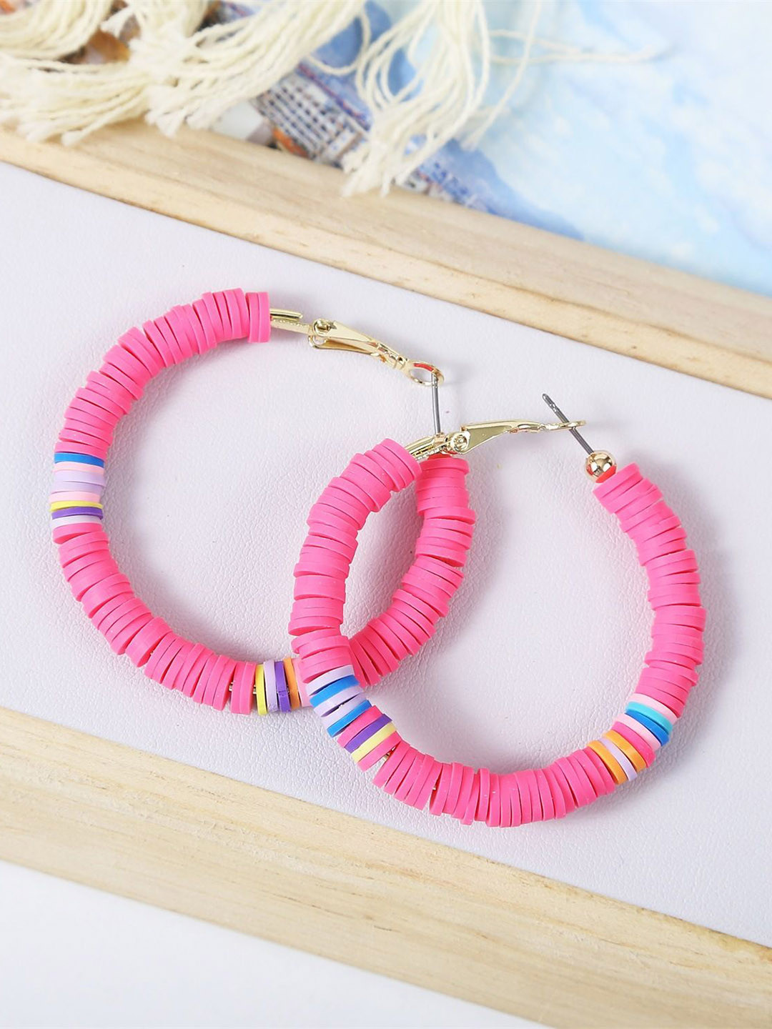 

StyleCast x Revolte Gold-Plated Circular Hoop Earrings