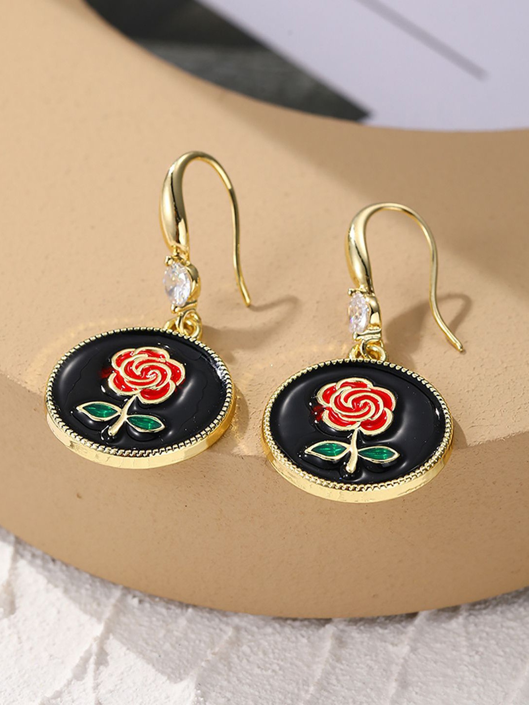 

StyleCast x Revolte Gold-Plated Spherical Drop Earrings