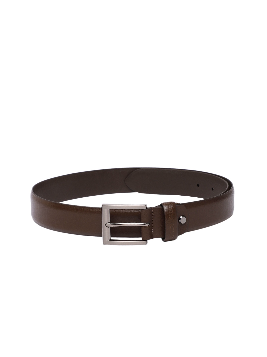 

Allen Solly Men Leather Formal Belt, Brown