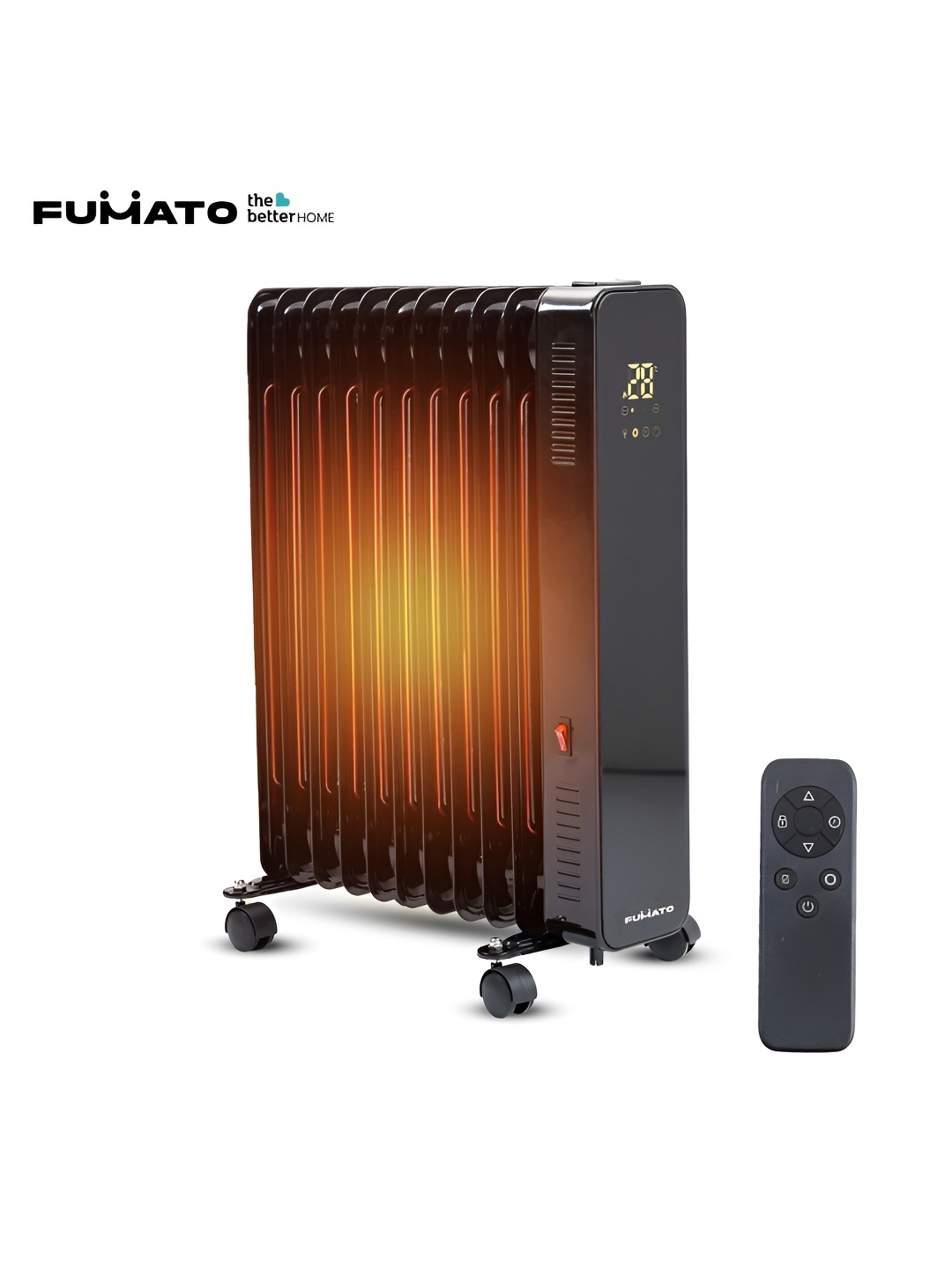 

The Better Home Black 3 Heat Modes Remote Controlled With LED Display 2200W Room Heater