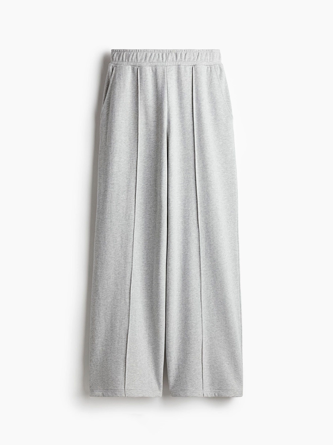 

H&M Wide Sports Sweatpants, Grey