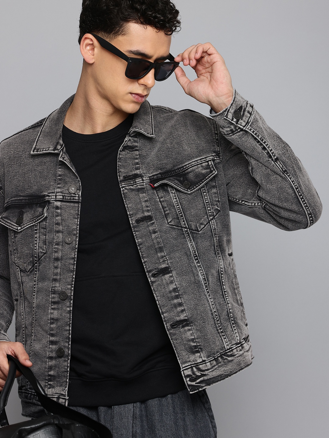 

Levis Denim Jacket, Charcoal