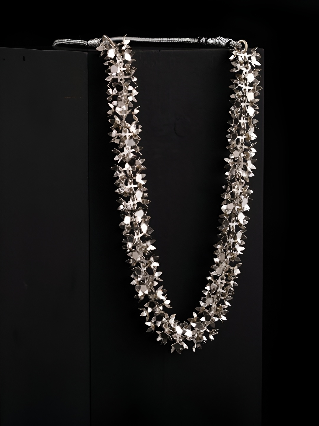

House of Aadyaa Silver Mala Pooja Essentials