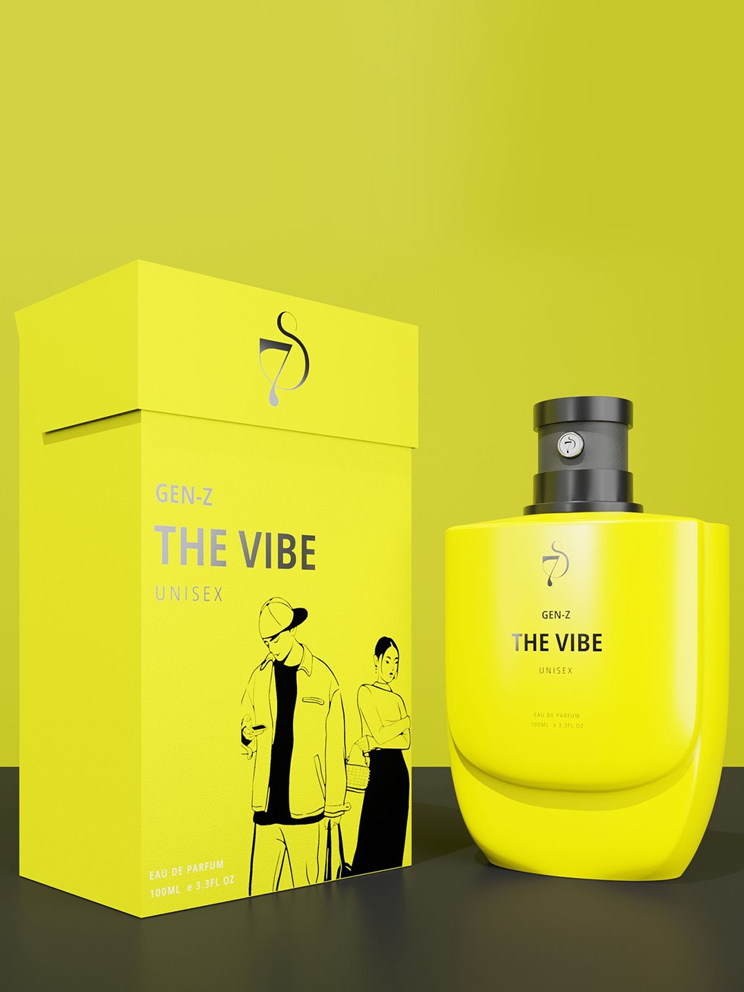 

7S Gen-Z The Vibe Eau de Parfume - 100 ml, Yellow