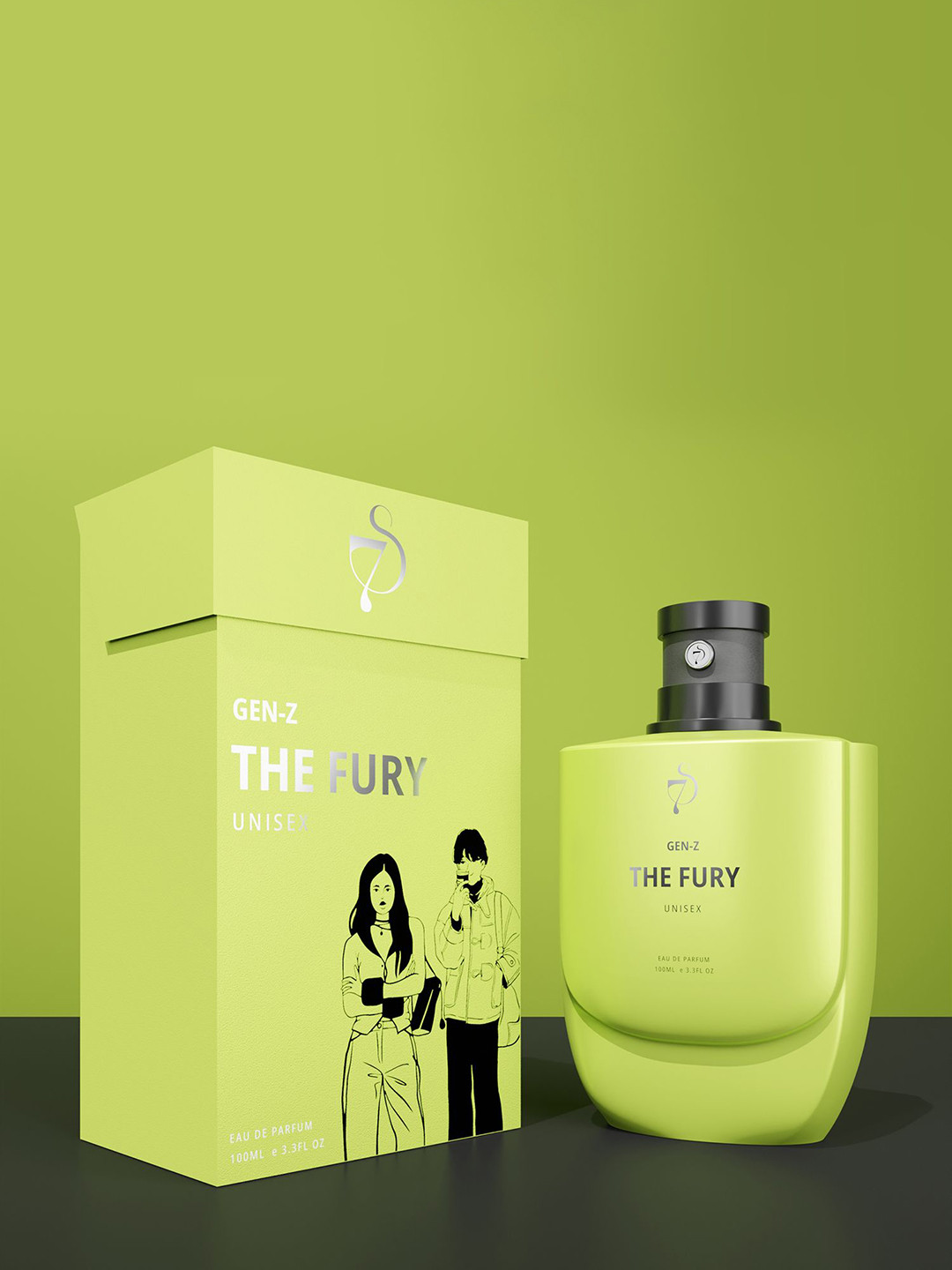 

7S Gen-Z The Fury Eau de Parfume - 100 ml, Green