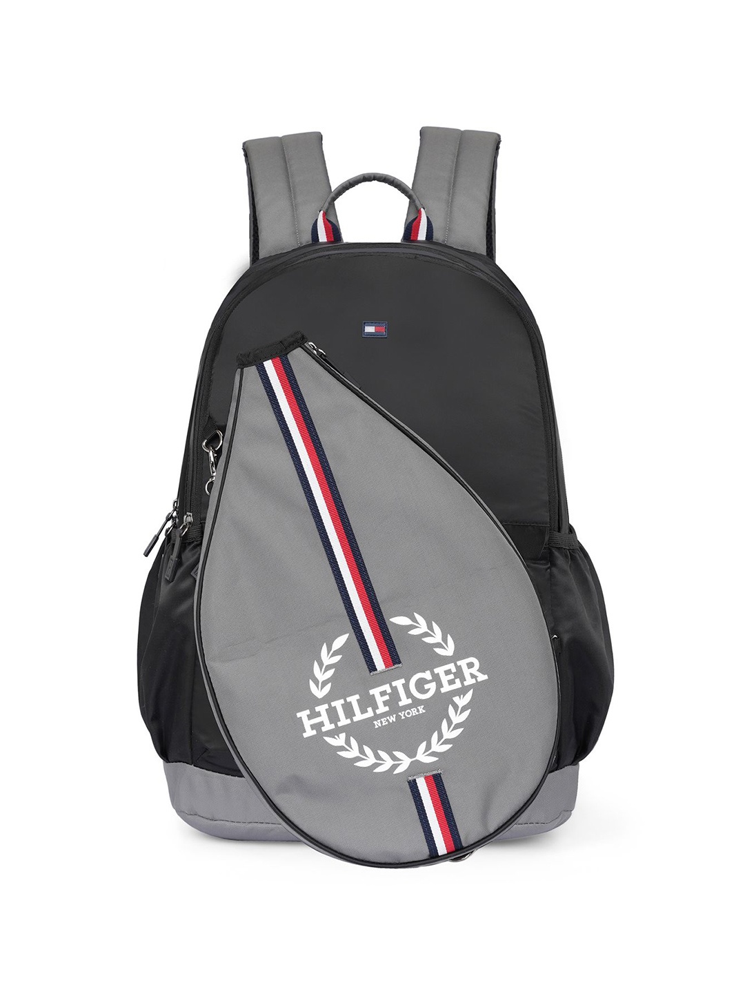 

Tommy Hilfiger Kids Colourblocked Backpack, Black