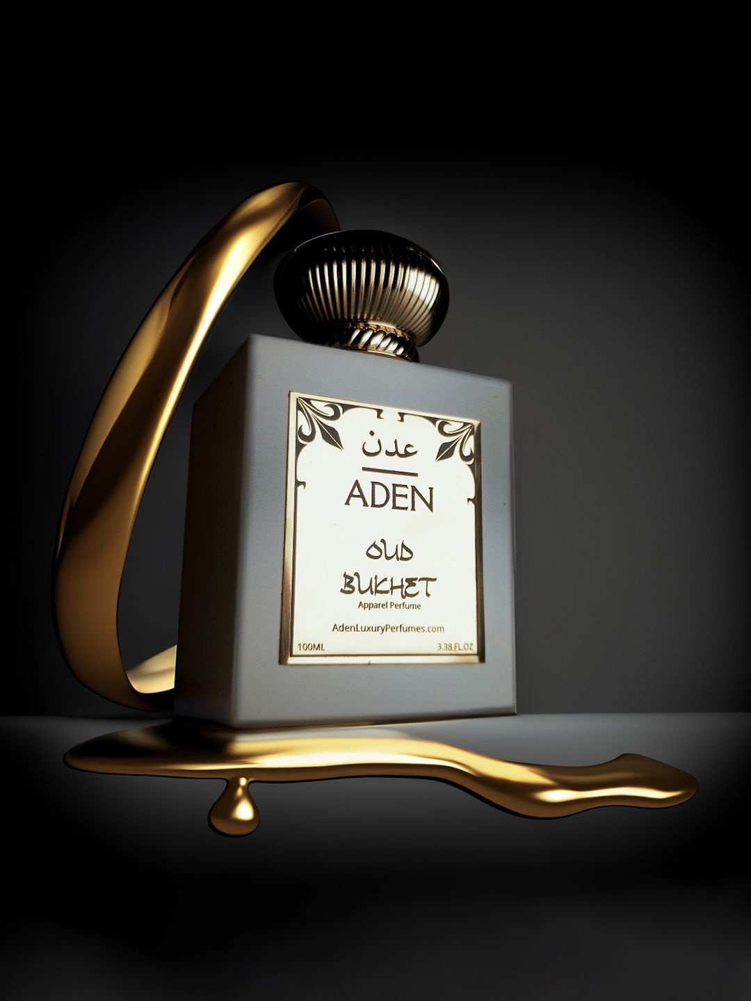 

ADEN Oud Bukhet Perfume Spray With Rose, Saffron & Vanilla Fragrance - 100 ml, Nude