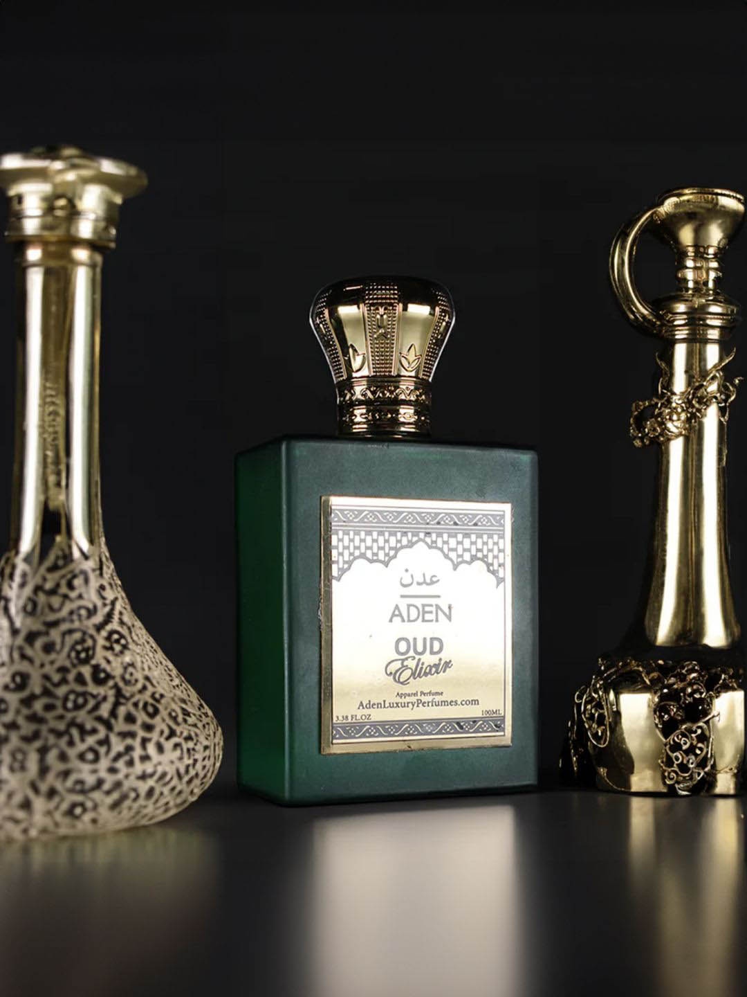 

ADEN Oud Elixir Perfume Spray With Woody Spicy Fusion Fragrance - 100 ml, Nude