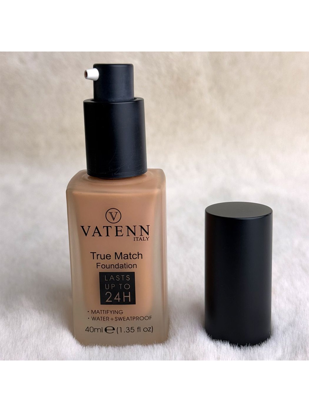 

VATENN ITALY True Match Waterproof Matte 24H Foundation 40ml - Oak TM687, Beige