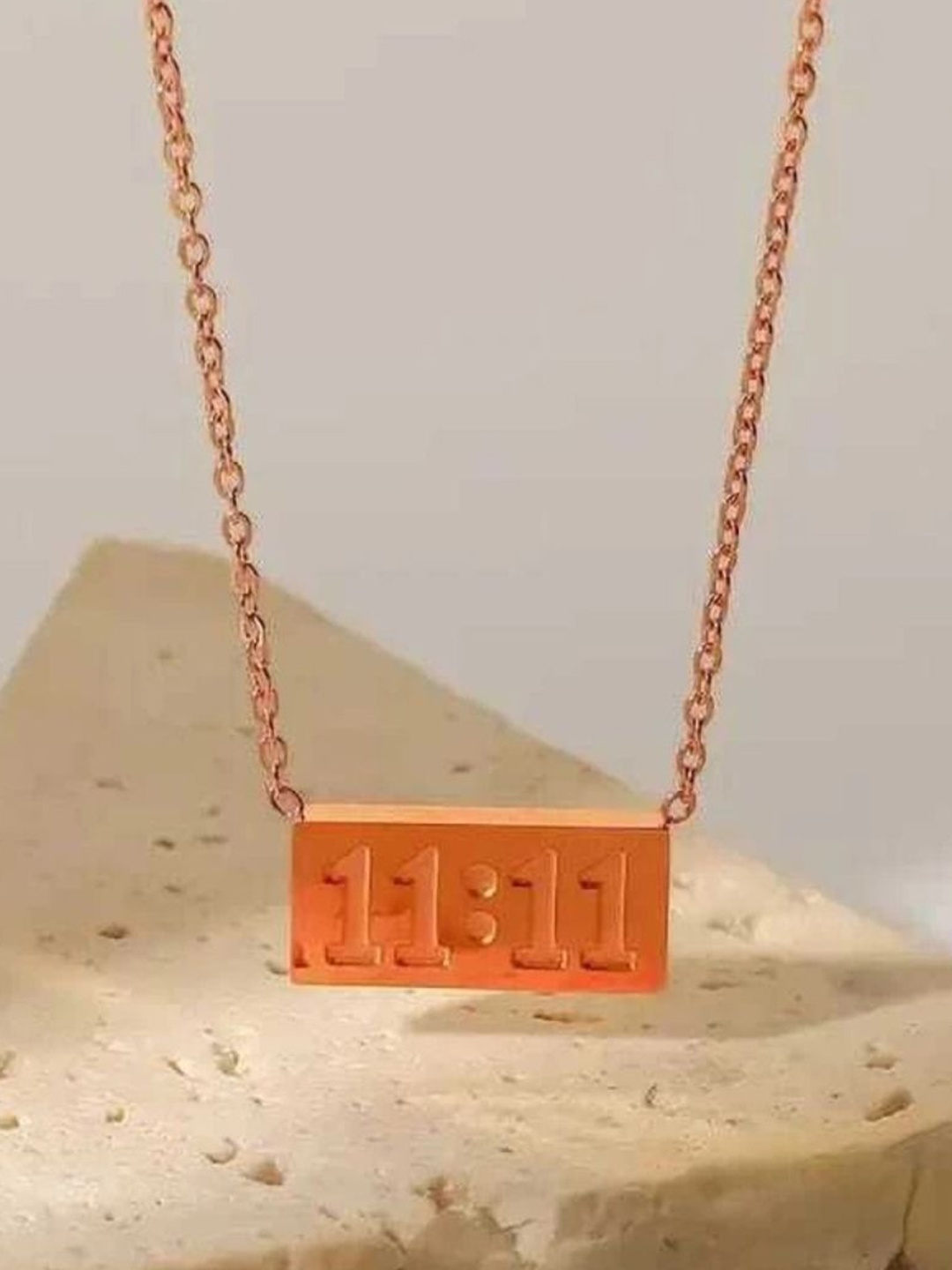 

V FASHION JEWELLERY Rose Gold-Plated Chain