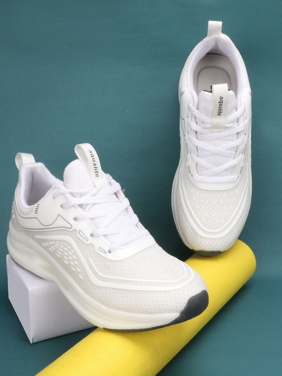 

Aqualite Women Lace-Ups Sneakers, White