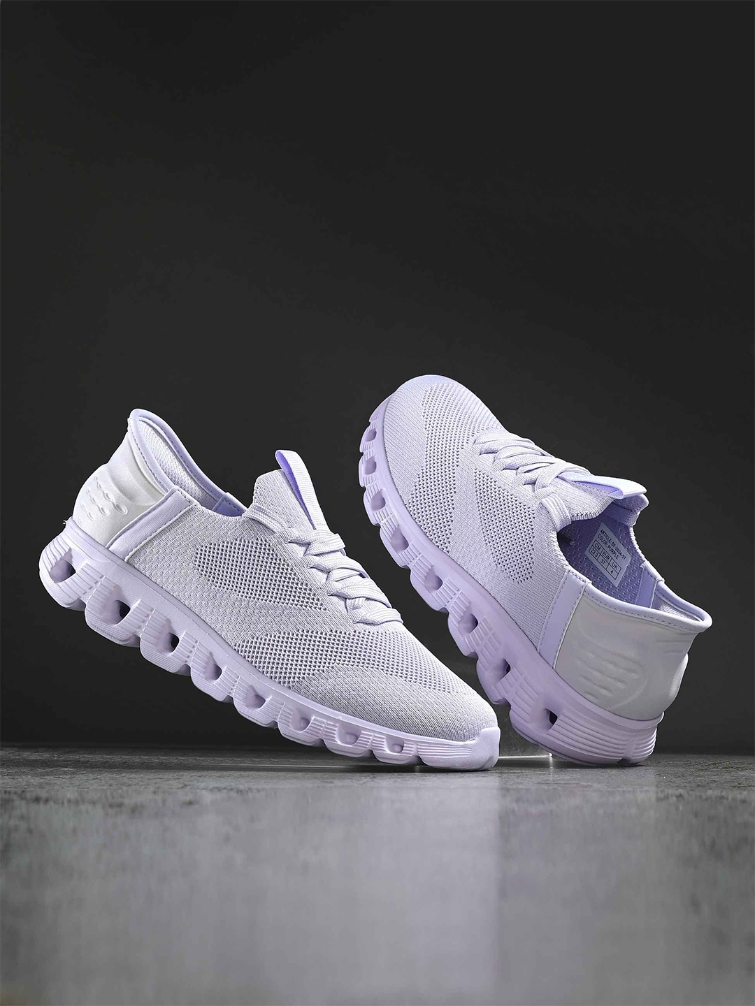 

HRX by Hrithik Roshan Women Textile Memory Foam Walking Shoes, Purple