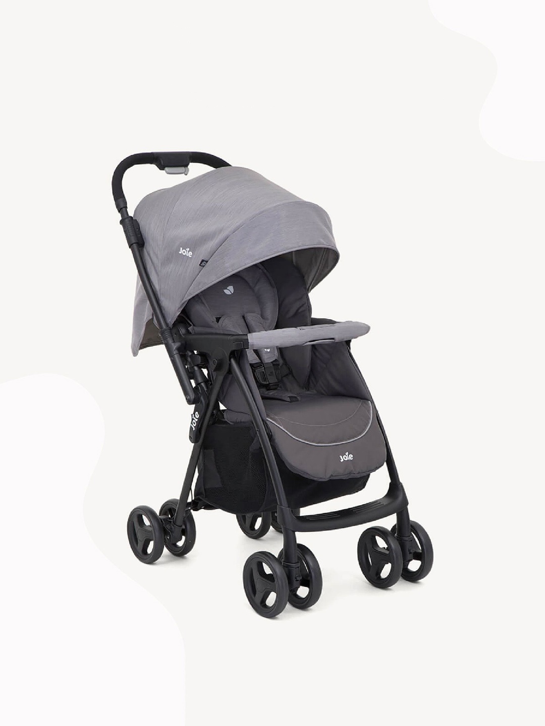

Joie Unisex Kids Light Weight Foldable Double Stroller-15kg, Grey