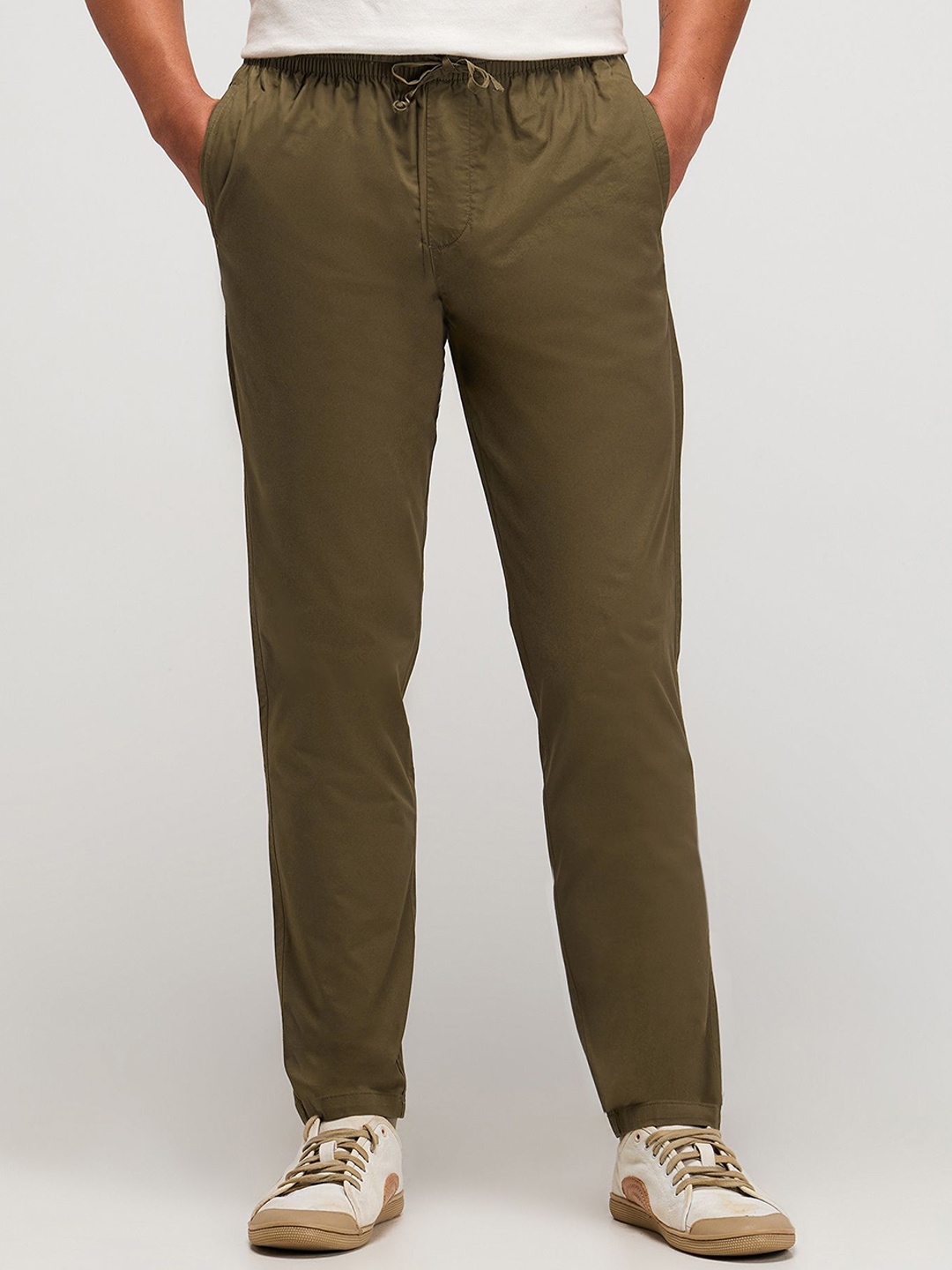 

Red Flame Men Casual wear Relaxed Fit Travel Trouser, Brown