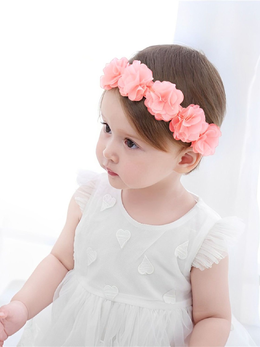 

SYGA Unisex Kids Chill Wrap Flower Headband, Pink