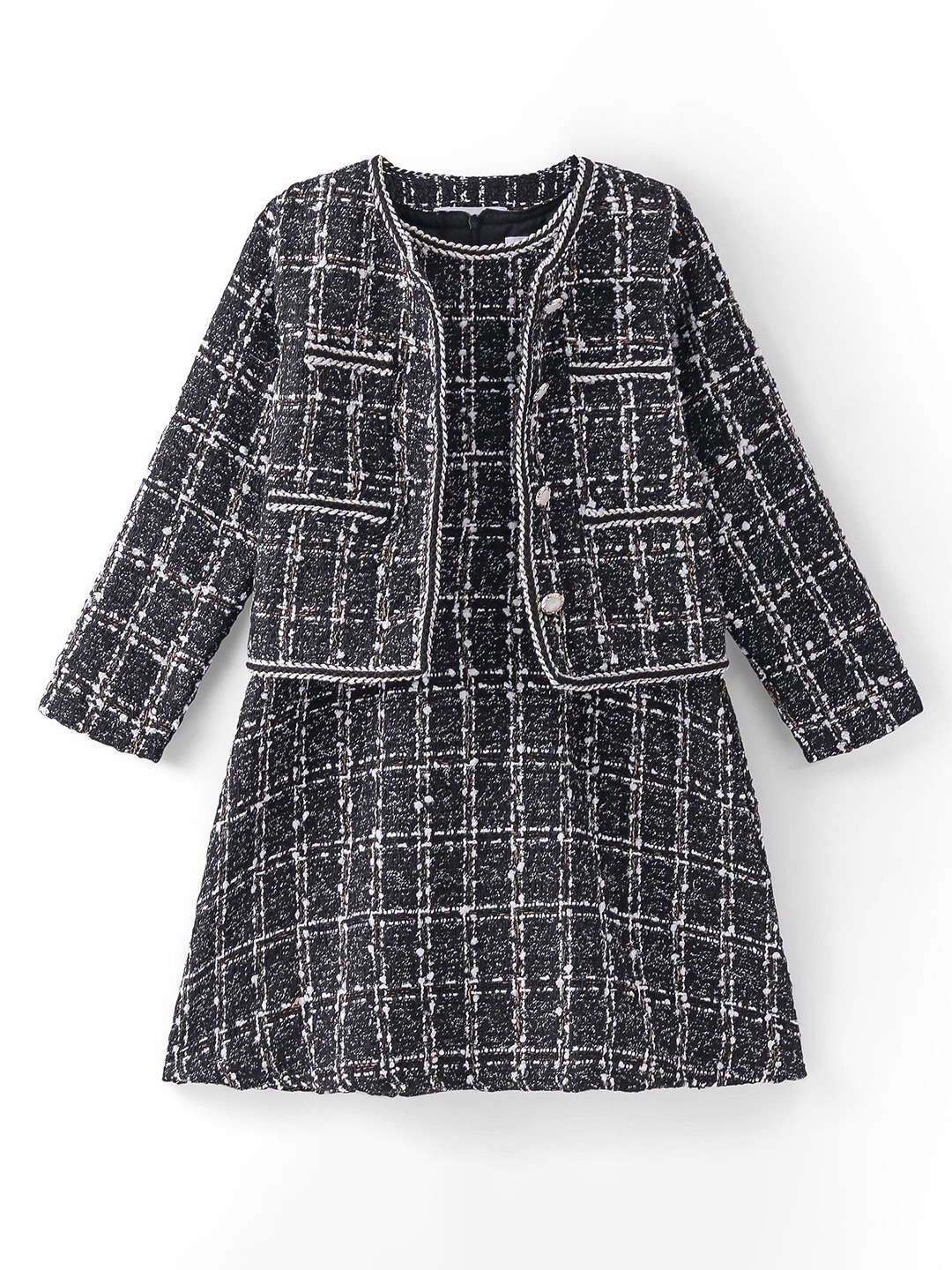 

Mark & Mia Girls Print A-Line Dress, Black