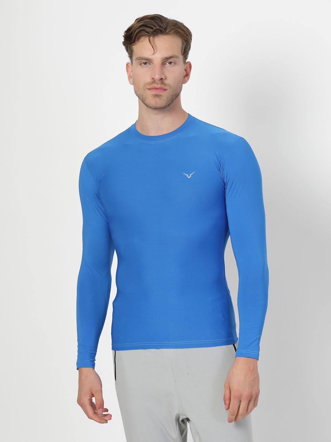 

Invincible Men Slim Fit T-Shirt, Blue