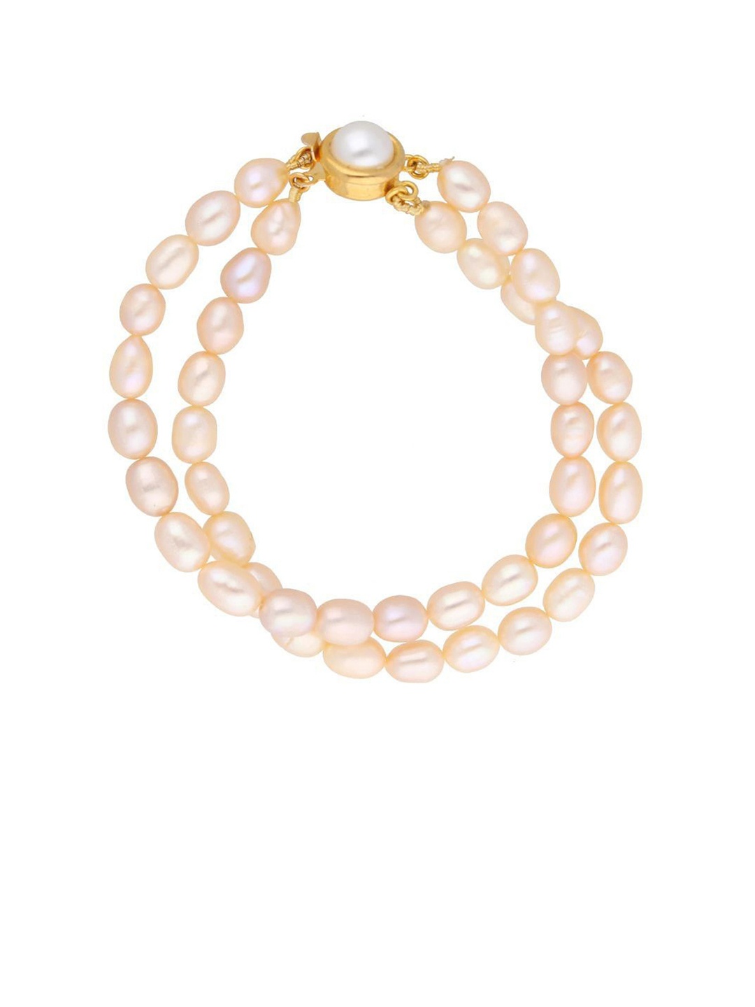 

Sri Jagdamba Pearls Dealer Gold Plated Pearls Bracelet