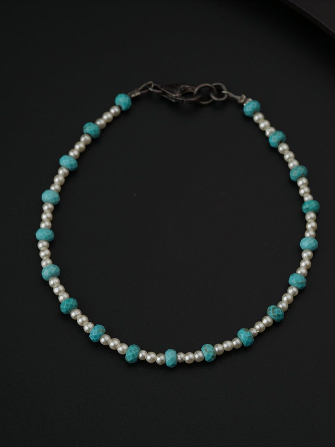 

House of Aadyaa Women Silver Link Bracelet