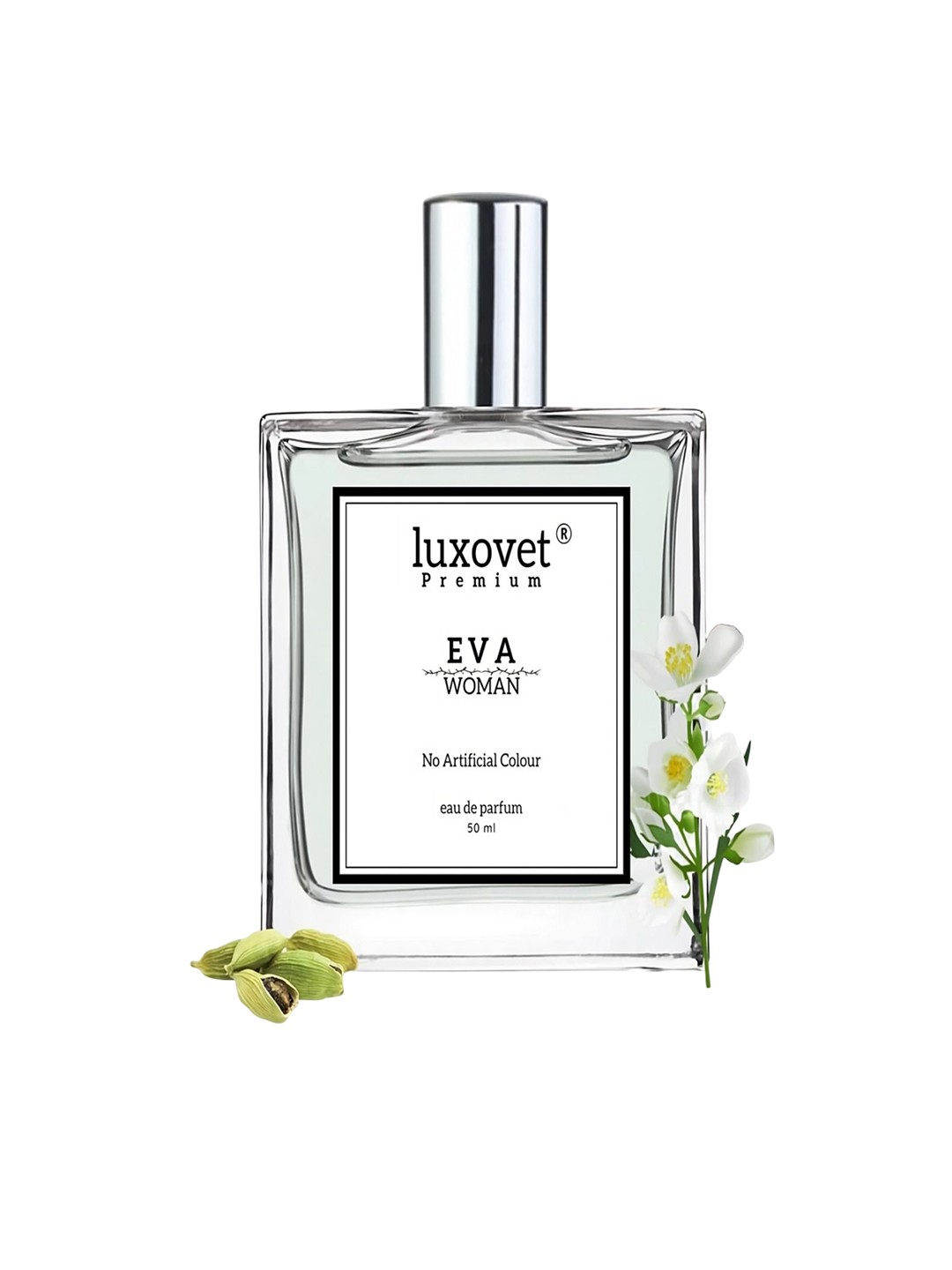 

Luxovet Women EVA Long Lasting Eau De Parfum- 50 ml, Transparent