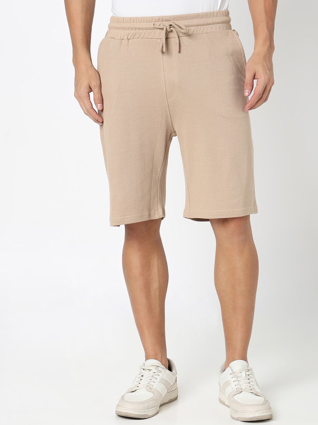 

R&B Men Shorts, Beige