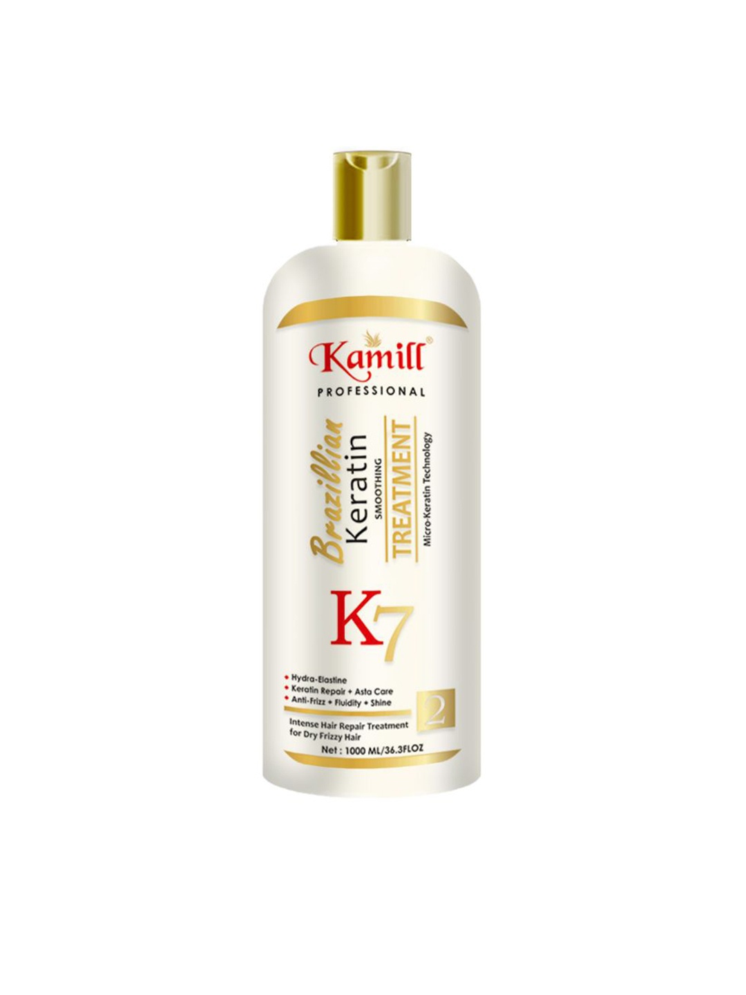 

KAMILL Brazillian Keratin Smoothing Treatment Hair Mask - 1000 ml, White