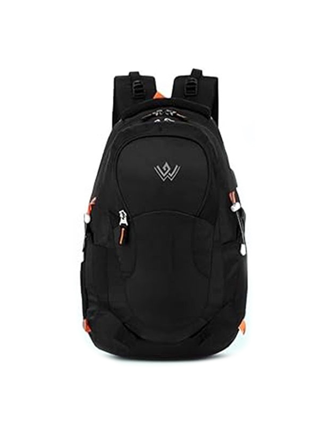 

Wesley Unisex Solid Backpack, Black
