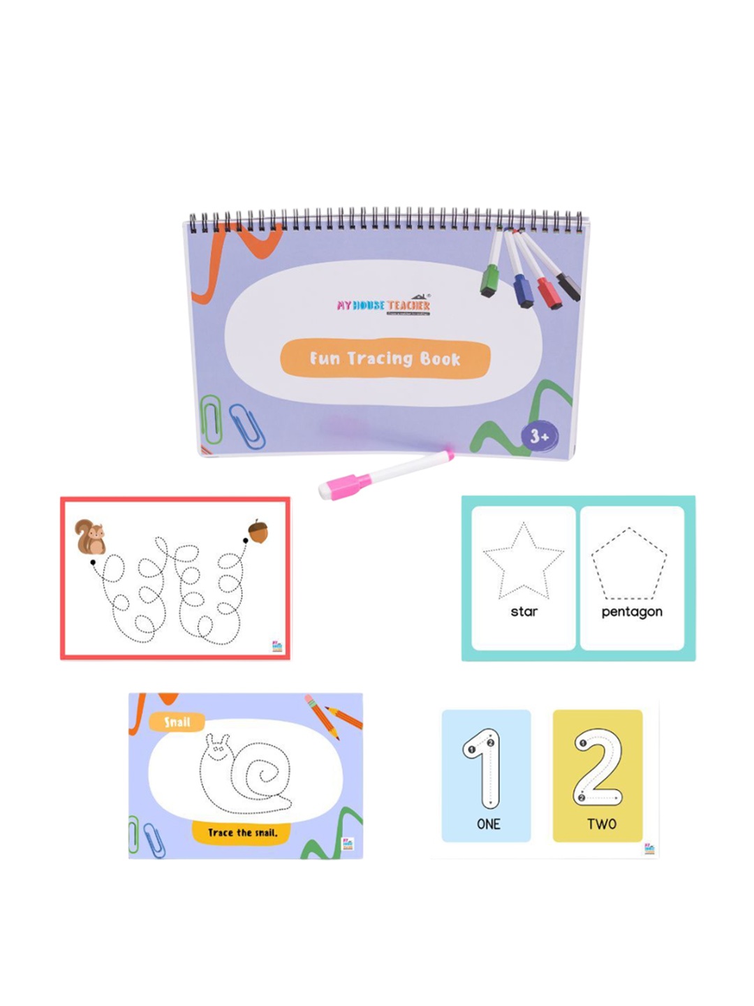 

My House Teacher Skill Development Toy Learning and Development Toys, Purple