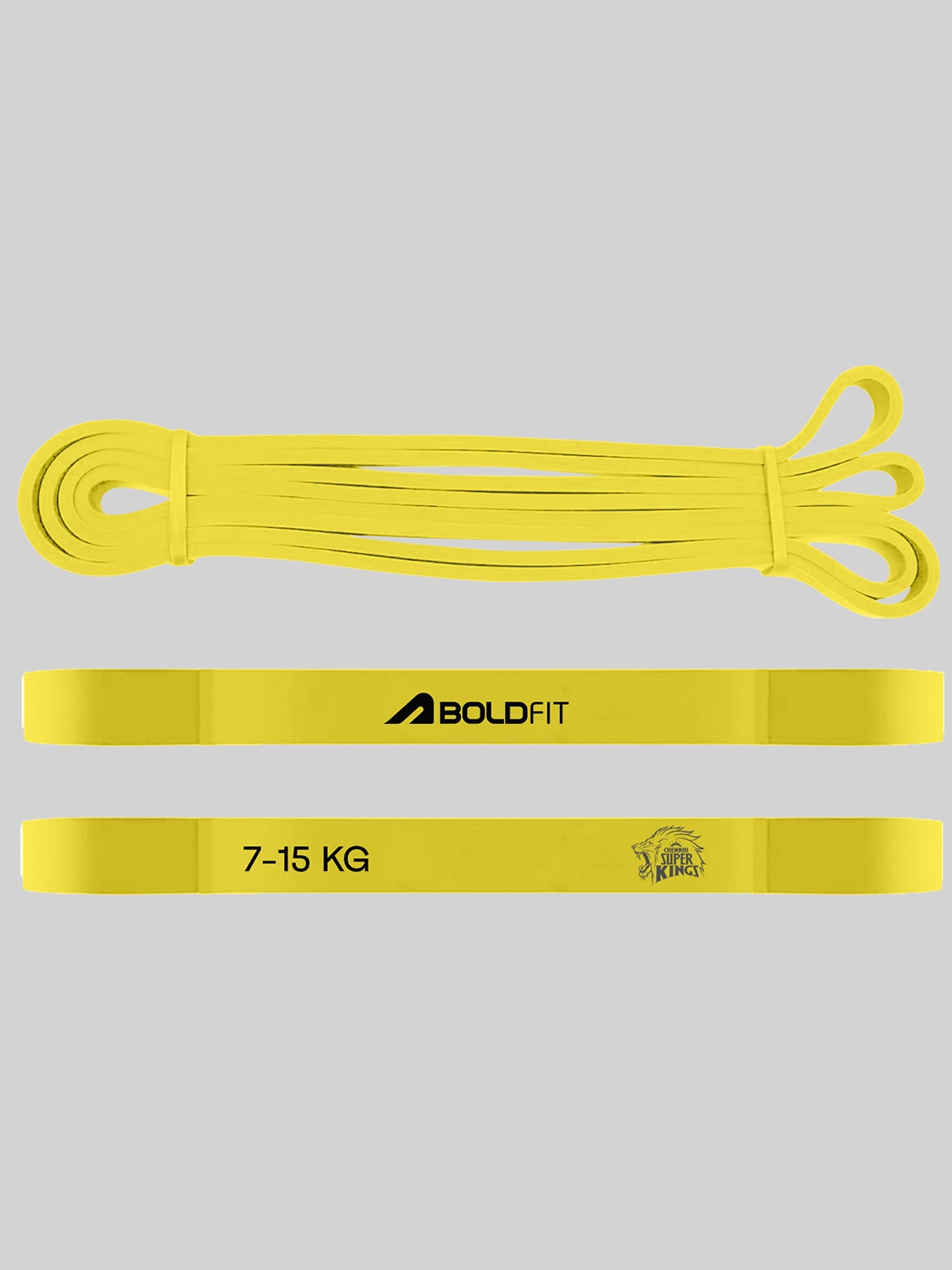 

BOLDFIT Unisex Heavy Resistance Band Workout Accessories, Yellow