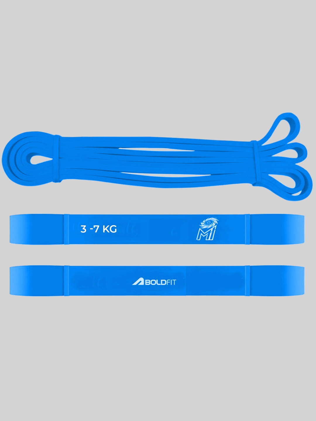 

BOLDFIT MI Heavy Resistance Band 3-7 Kg WorkoutAccessories, Blue