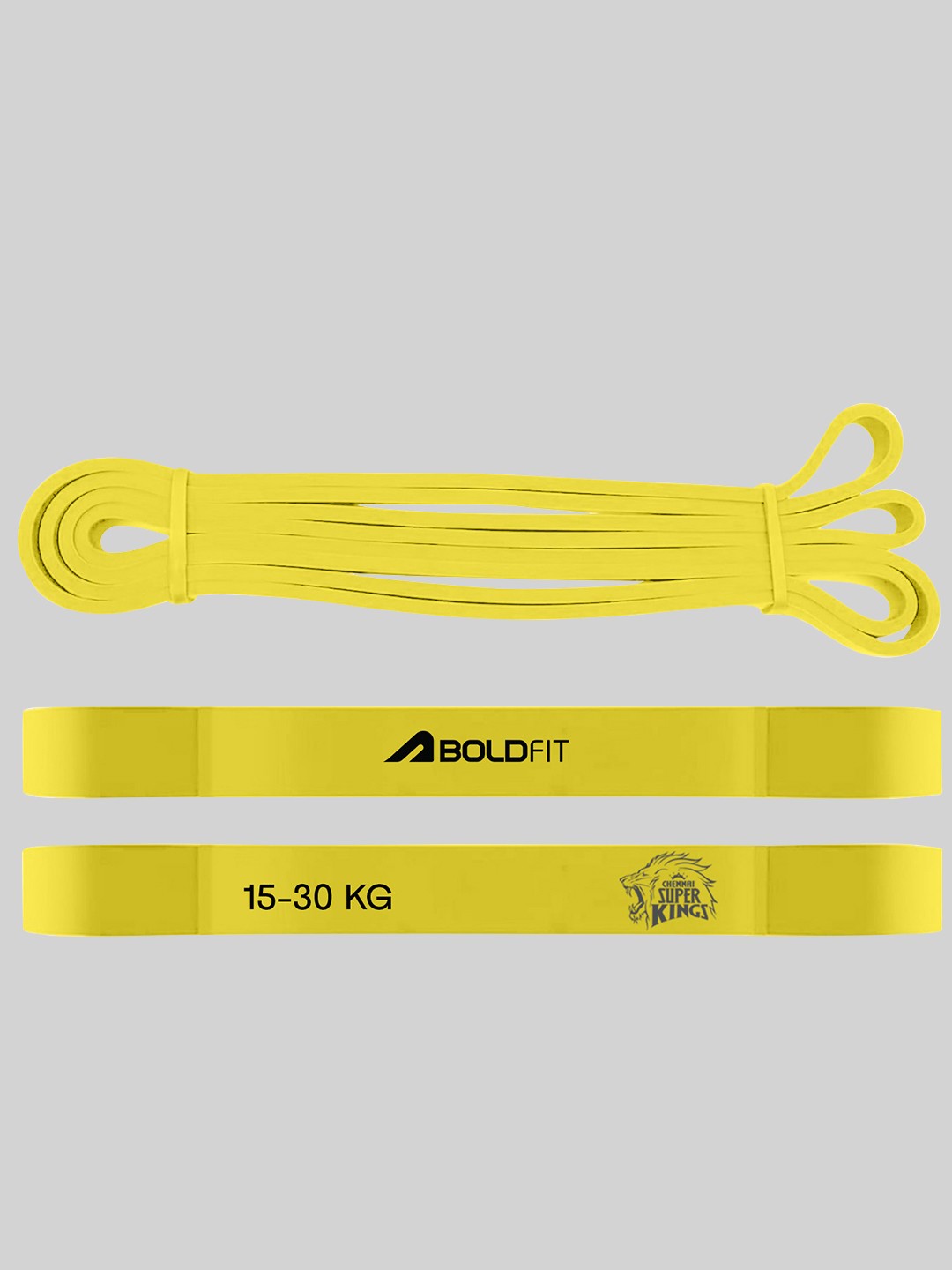 

BOLDFIT Unisex CSK Heavy Resistance Band 15-30 Kg, Yellow