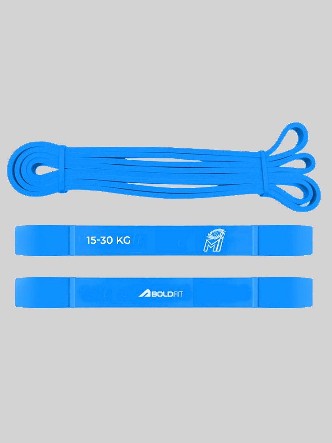 BOLDFIT MI Heavy Resistance Band Workout Accessories, Blue