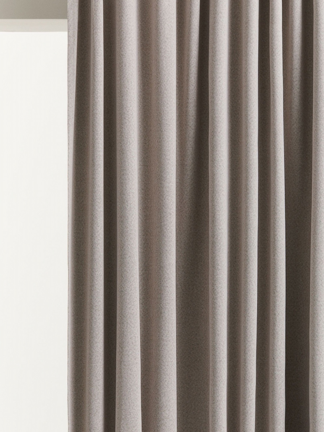 

H&M Grey 1-Pack Wide Blackout Curtain Length