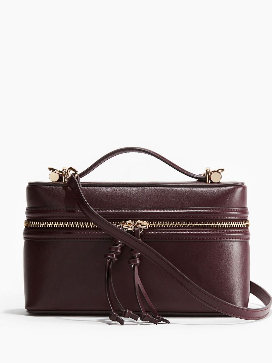 

H&M Knot-Detail Crossbody Bag, Red