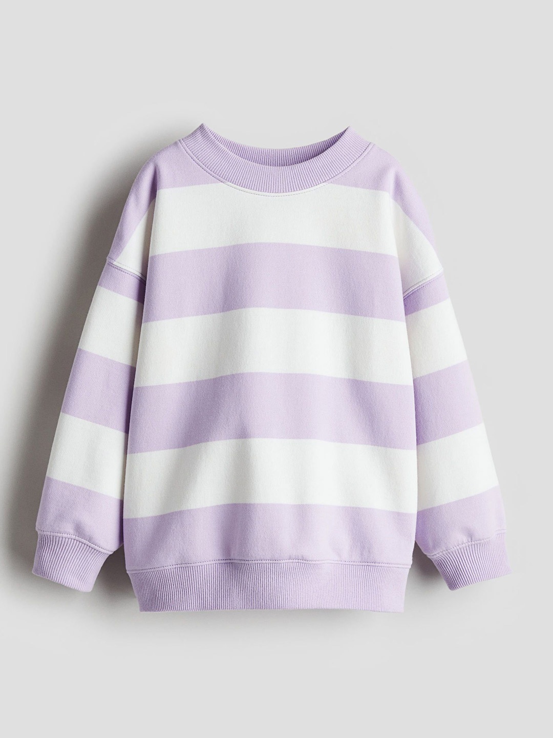 

H&M Brushed-Inside Sweatshirt, Purple