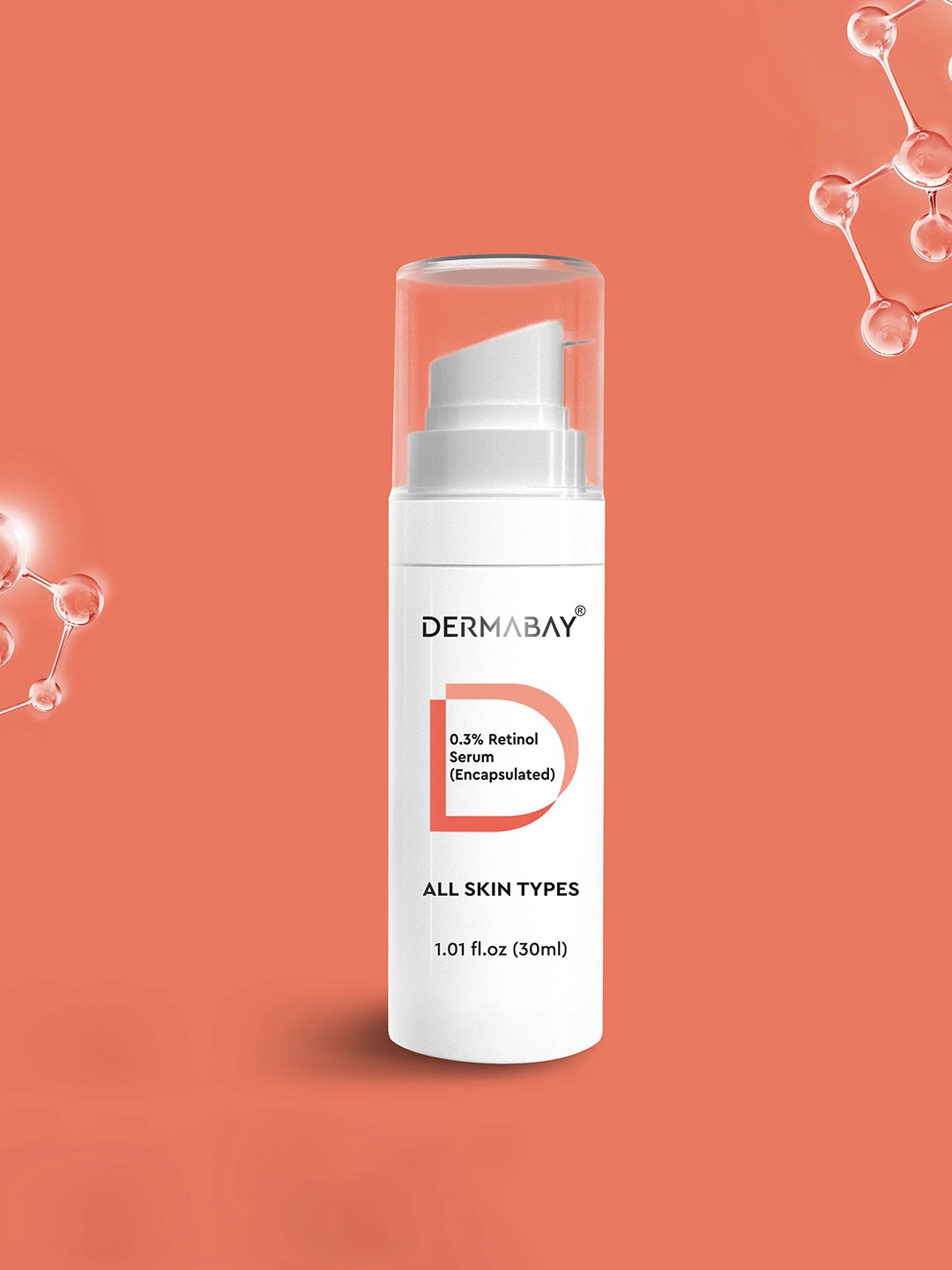 

DermaBay 0.3% Retinol Encapsulated Serum - 30ml, White