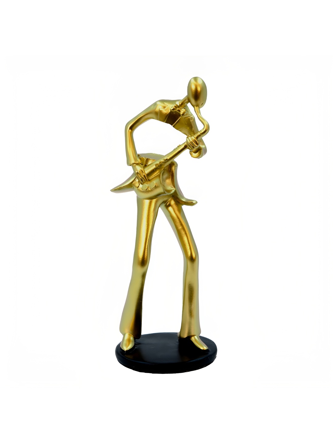 Cortina Resin Golden Sculpture Art Decor Statue for Home Decor, Gold