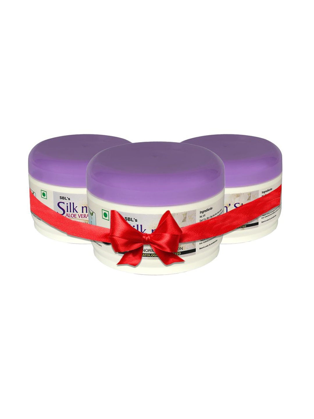 

SBL Set Of 3 Silk N Stay Aloe Vera Cream - 200 g Each, White