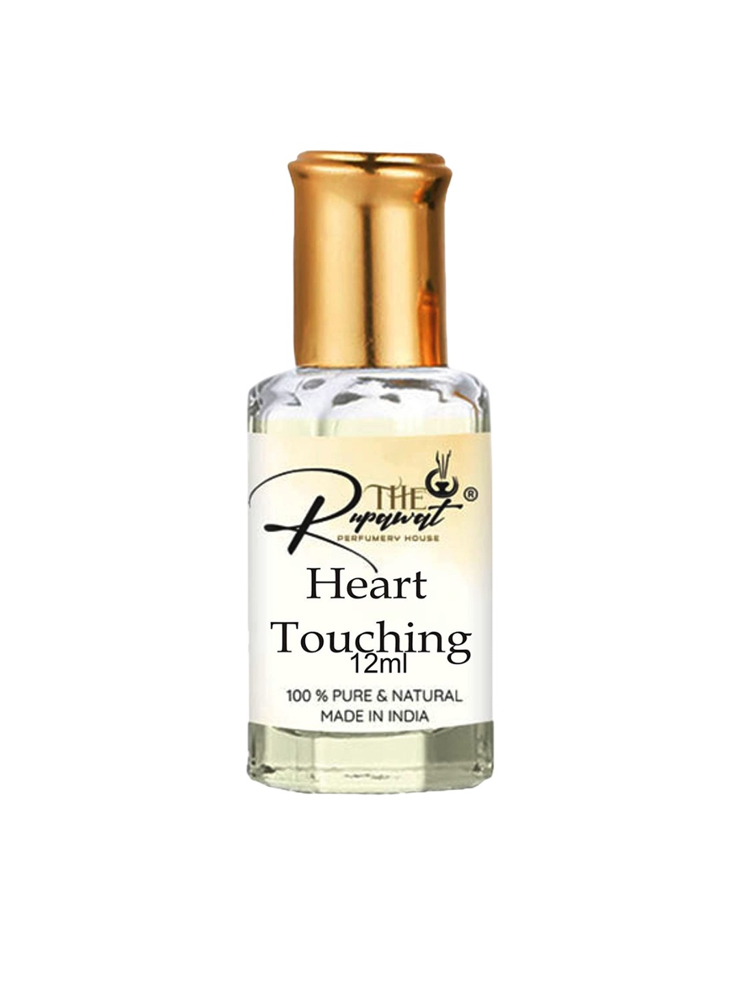 

THE RUPAWAT Perfumery House Heart Touching Natural Alcohol Free Attar - 12 ml, Transparent