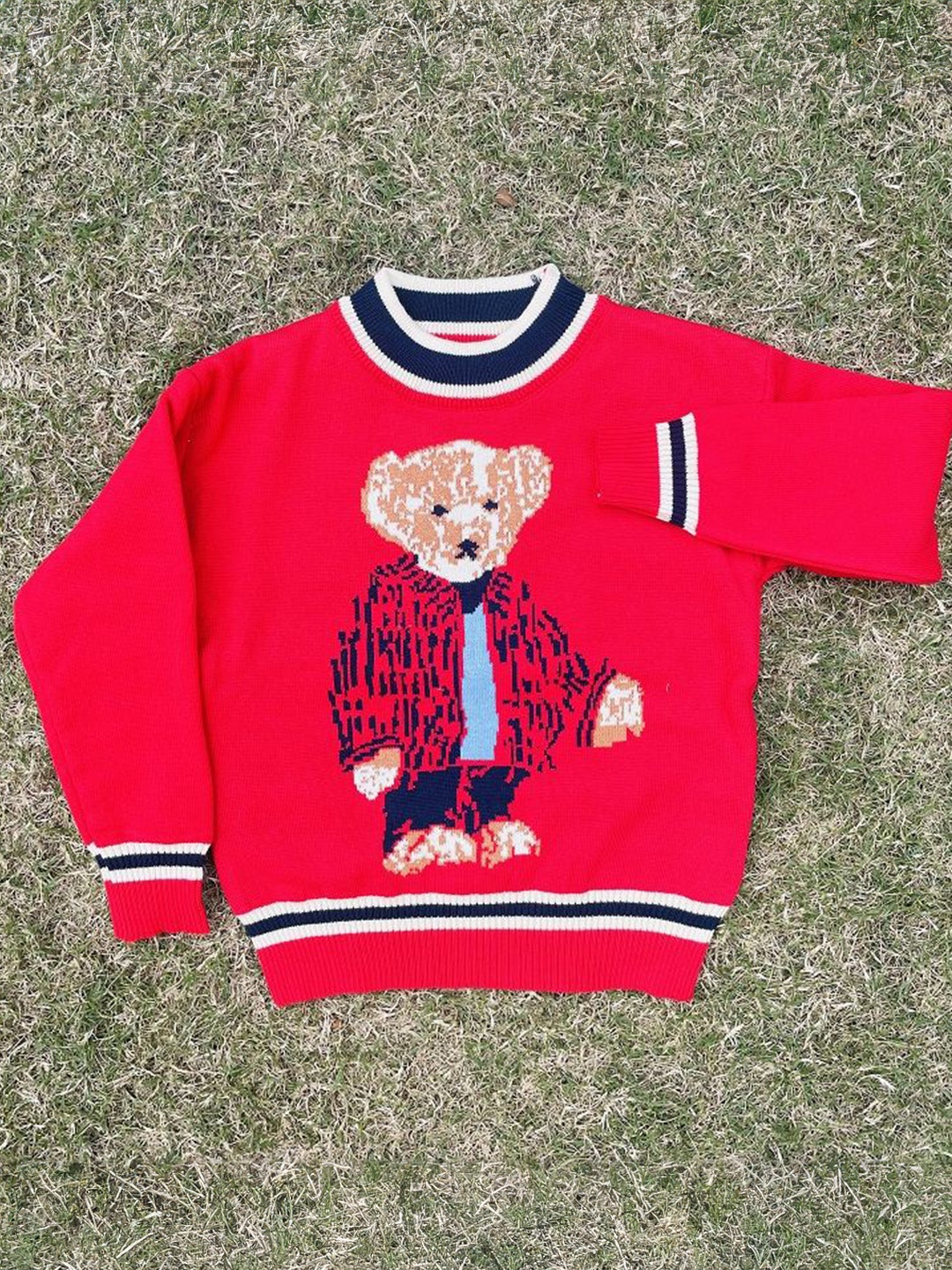 

BAESD Boys Pullover Sweater, Red