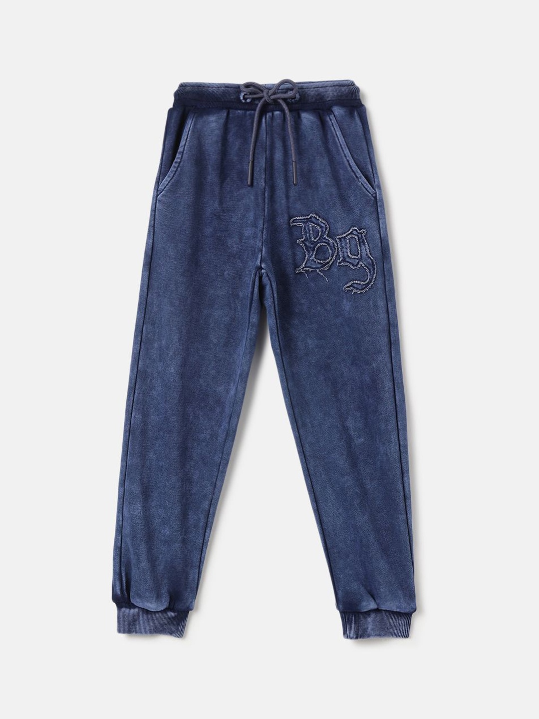 

Blue Giraffe Boys Pure Cotton Mid Rise Joggers
