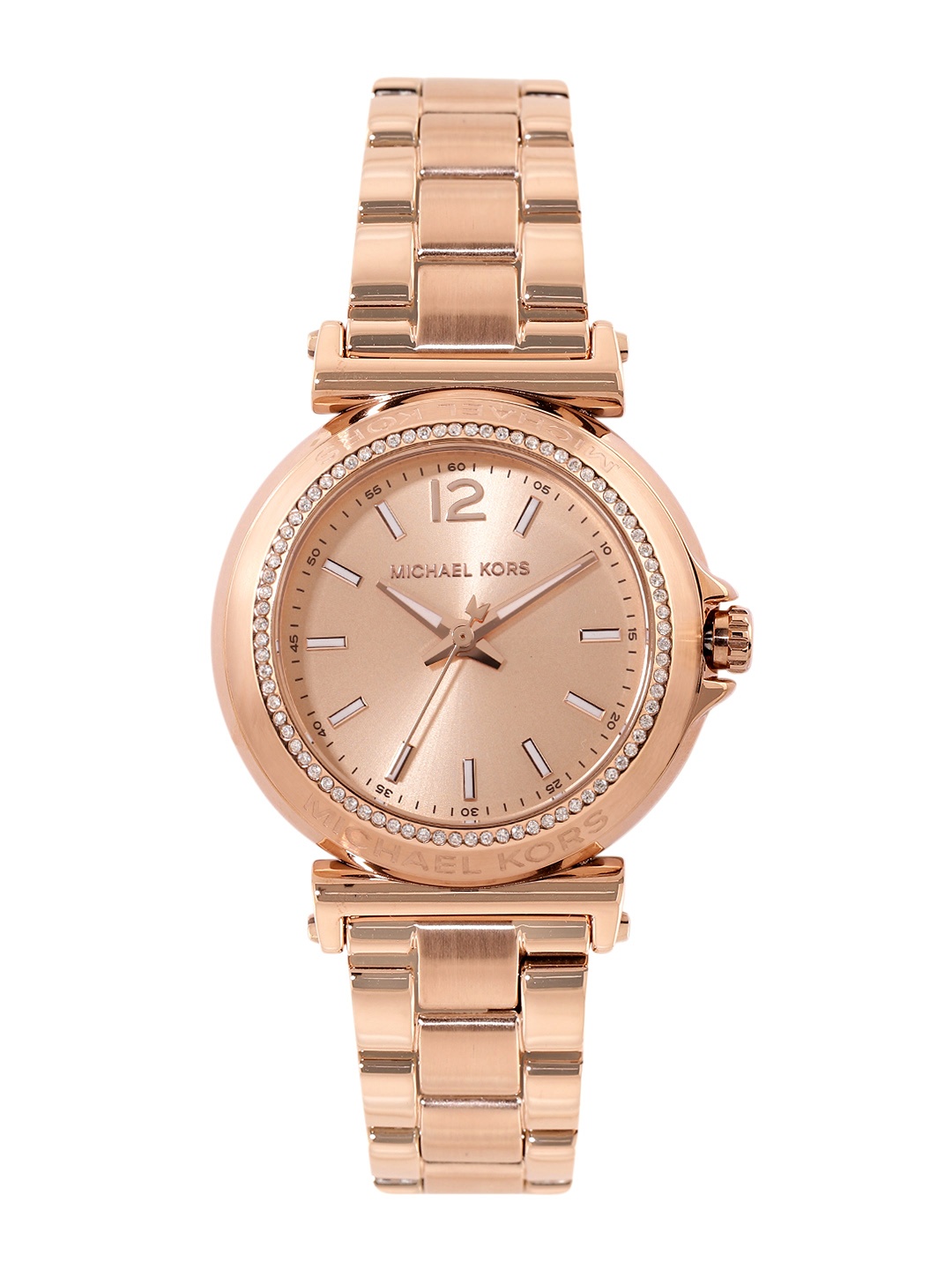 

Michael Kors Women Maren Analogue Watch MK7491I, Rose gold