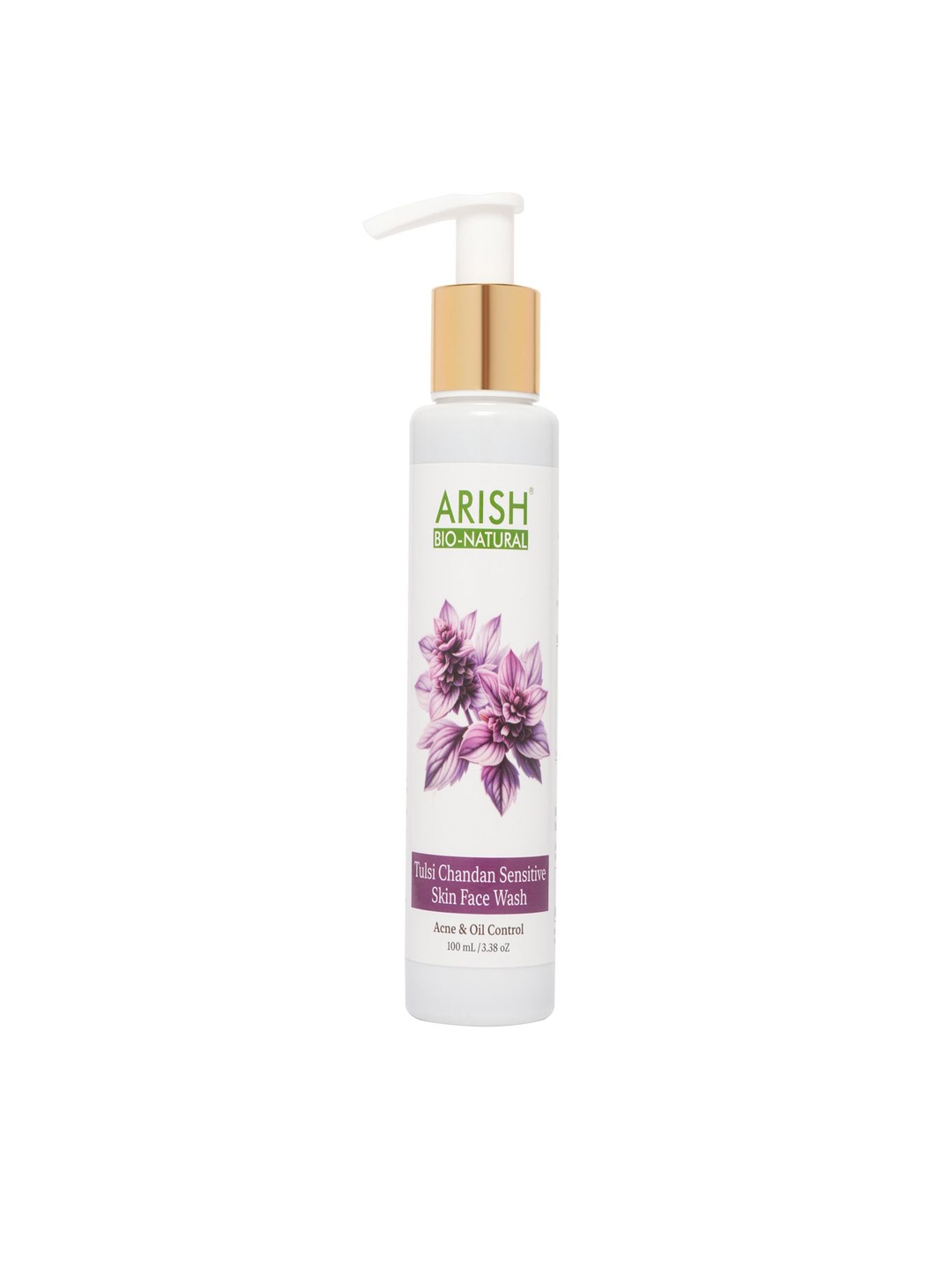 

ARISH BIO-NATURAL Tulsi Chandan Face Wash With Aloe Vera - 100 ml, Green