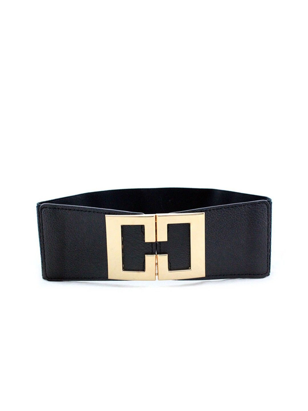 

SYGA Women Stretchable Casual Waist Belt, Black